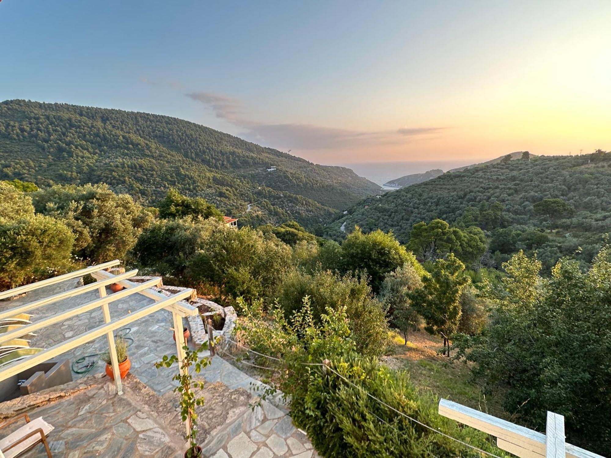 Olive Mill Cottage Skopelos Eksteriør billede